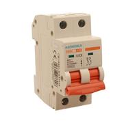 Interruttore Magnetotermico 25A C25, Bipolare 2P, Curva C 10kA, 2 Moduli DIN 220V AC, Certificato IEC60898-1, Serie Professionale PB8H
