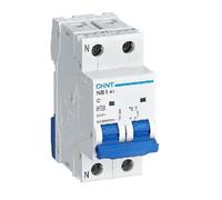 INTERRUTTORE MAGNETOTERMICO 2P 10 A 6kA CURVA B CHINT 180314 NB1-63