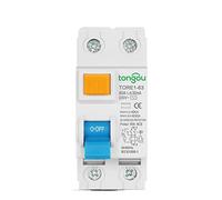 Interruttore Magnetotermico 2P 16A 63A 10mA 30mA 100mA 6KA RCCB RCD 230V Elettromeccanico Corrente residua Interruttore differenziale Interruttore di sicurezza Interruttori Automatici(2Pole 30mA,16A)