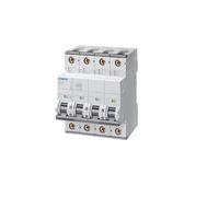 Interruttore magnetotermico Siemens 4P 63A 10kA tipo C 4 moduli 5SY44637