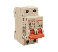 Interruttore Magnetotermico 40A B40, Bipolare 2P, Curva B 6kA, 2 Moduli DIN 220V AC, Certificato IEC60898-1, Serie SB6L