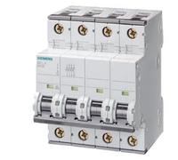 SIEMENS INTERRUTTORE MAGNETOTERMICO 4P 10A 10KA CURVA C 5SY44107