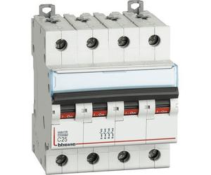 Interruttore Magnetotermico 4P Curvac 25A 10Ka Btdin100 (Bticino Cod. Fh84C25)