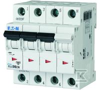 Interruttore magnetotermico 6kA PL6-D40/3N 165044