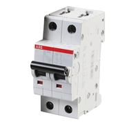 Interruttore magnetotermico ABB 2P 16A 6KA C 2M S202 S465908
