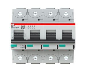 Interruttore magnetotermico Abb 4P 80A 50KA C S804P 6M S804PC80