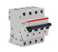 Interruttore magnetotermico Abb S204-D16 16A 4P 6KA curva D S531221