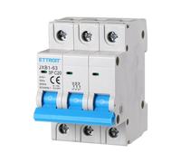 Interruttore Magnetotermico Automatico 3P 20A 6000A 220V 380V Salvavita Stotz Oc