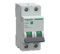 Interruttore magnetotermico B 16A 2P Easy9 Pro EZ9F27216