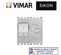 INTERRUTTORE MAGNETOTERMICO C10 2 MODULI VIMAR EIKON NEXT 20411.10.N.