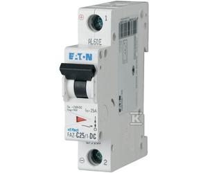 Interruttore magnetotermico CC 1P FAZ-C3/1-DC 279123