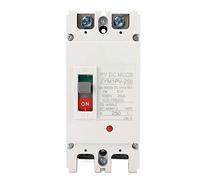 Interruttore Magnetotermico CC, 2 Poli 1000V 250A 20KA Protezione Cortocircuito Sezionatore Montaggio su Guida DIN