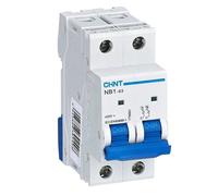 CHINT INTERRUTTORE MAGNETOTERMICO 2P 63A CURVA C 6KA 2 MODULI