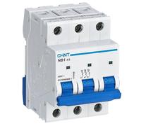 Interruttore Magnetotermico Chint NB1-63 3P 20A 6kA C 3 Moduli 180361