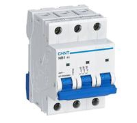 INTERRUTTORE MAGNETOTERMICO 3P 6A 6KA CURVA C CHINT 180388 NB1-63/C6-3P-6