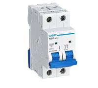 Interruttore Magnetotermico Chint NB1-63H 2P 50A 10kA C 2 Moduli 179834