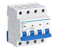 Interruttore Magnetotermico Chint NB1-63H 4P 10A 10kA C 4 Moduli 179908
