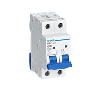 Interruttore magnetotermico Chint NB1-63H/C10 2P 10A curva C - 179824