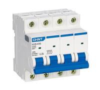 Interruttore Magnetotermico Chint NXB-63S 4P 32A 4.5kA curva C 4M 296908