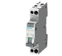 Magnetotermico differenziale Siemens 6A 1P+N 30MA AC 4,5KA 5SV13131KK06