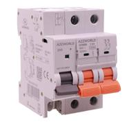 Interruttore Magnetotermico Con Bobina di Sgancio A Lancio di Corrente 220V, 2P 40A C40, MCB Curva C 10kA, 3 Moduli DIN, Serie Professionale GYM9H