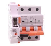Interruttore Magnetotermico Con Riarmo Automatico, 3P 32A C32, MCB Curva C 10kA, 4 Moduli DIN 400V, Serie Professionale GYM9H, 3 Tentativi (10s/60s/300s)