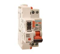 Interruttore Magnetotermico Con Riarmo Automatico, Curva C 16A, 1P+N 6kA, Solo 2 Moduli DIN 220V AC, 3 Tentativi (10s/60s/300s)