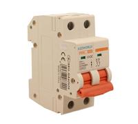 Interruttore Magnetotermico Curva D 20A D20, Bipolare 2P 10kA, 2 Moduli DIN 220V AC, Certificato IEC60898-1, Serie Professionale PB8H