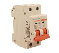 Interruttore Magnetotermico Curva D 40A D40, Bipolare 2P 10kA, 2 Moduli DIN 220V AC, Certificato IEC60898-1, Serie Professionale PB8H