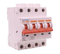 Interruttore Magnetotermico DC 40A, MCB DC 4P 1000V 10kA, Senza Polarità, con Separatore tra Poli, 4 Moduli IP20, per Fotovoltaico Batterie e Impianti in Corrente Continua, Modello P8BZ