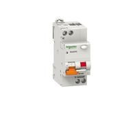 Interruttore magnetotermico diff. DomC45 1P+N C 6A 30mA Tipo AC Schneider Electr
