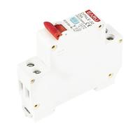 Interruttore Magnetotermico Differenziale 18MM Mini 230V 50/60Hz RCBO 1P+N 6KA Interruttore Automatico Differenziale Di Corrente Residua Protezione Da Sovracorrente(25A)