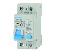 Interruttore magnetotermico differenziale 1P+N, 2 moduli, 230Vac, 25A, 300mA, 6KA, classe A - Ettroit JX252568