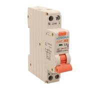 Interruttore Magnetotermico Differenziale 20A C20, Tipo AC Curva C, 1P+N 6kA 30mA 220V, RCBO Slim, Occupa Solo 1 Modulo DIN