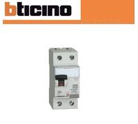 Magnetotermico differenziale Bticino 1P+N 25A 30MA F 4,5KA 2M GC8813F25