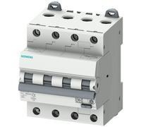 Magnetotermico differenziale Siemens 4P 16A 30mA 6kA 4M tipo A 5SU13467FP16