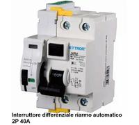 INTERRUTTORE MAGNETOTERMICO DIFFERENZIALE 6A 10A 16A 25A 1P+N 30MA 1 MODULO 4,5K