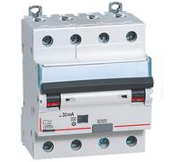Interruttore magnetotermico differenziale Bticino 4P 32A 30mA tipo A 4,5kA 4 moduli GA8843A32