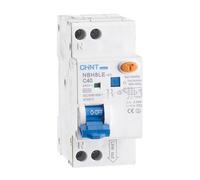 INTERRUTTORE MAGNETOTERMICO DIFFERENZIALE CHINT NBH8LE-40 25 A 1P+N SALVAVITA