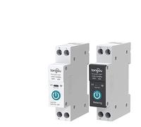 Interruttore Magnetotermico Differenziale Con Interruttore Di Circuito Intelligente WIFI Misurazione 1P 63A Su Guida DIN For Telecomando Wireless Smart Home(White No metering,40A)