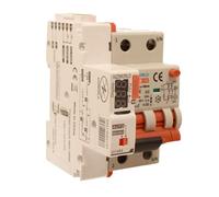 Interruttore Magnetotermico Differenziale Con Riarmo Automatico, RCBO Tipo A Curva C, Idn 30mA / 0.03A, In 10A, 2P Veri 6kA, 3 Moduli, con 3 Tentativi di Riarmo (10s/60s/300s)