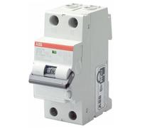Interruttore magnetotermico differenziale DS201L 1P+N 4,5KA 6A A C 30MA - ABB DS201LC6A30