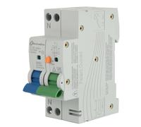 Electraline 87014 Interruttore Magnetotermico Differenziale (RCBO), 16A, Tipo A, Curva C, Sensibilità 30mA, Connessione 1P+N,