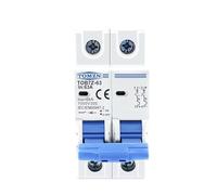 Interruttore Magnetotermico Differenziale,Magnetot 3 Pezzi DC MCB 1000V Mini Interruttore Solare 3A 6A 10A 16A 20A 25A 32A 40A 50A 63A For Sistema Fotovoltaico(50A)