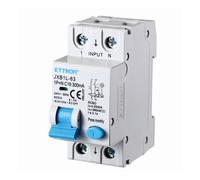 Interruttore magnetotermico differenziale modulare 1P+N 16A 300mA 6KA 220V Ettroit