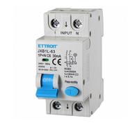 Interruttore magnetotermico differenziale modulare 1P+N 6A 30mA 6KA 220V Ettroit