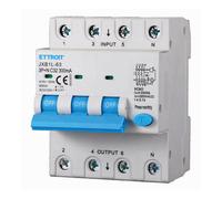 Interruttore magnetotermico differenziale modulare 3P+N 32A 300mA 6KA 380V classe A Ettroit