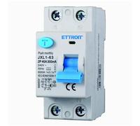 ETTROIT RCCB Interruttore Differenziale Puro Tipo A 1P+N 2M 6000A 300mA 40A AC