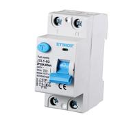 INTERRUTTORE MAGNETOTERMICO DIFFERENZIALE PURO SALVAVITA per BARRA DIN 2 MODULI