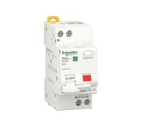 INTERRUTTORE MAGNETOTERMICO DIFFERENZIALE SCHNEIDER R9D01616 - 6 kA, 1 polo, 230 V, CE, guida DIN